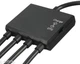 USB-хаб Lapara 3 порта USB 2.0 + 1 порт MicroUSB Black (LA-MicroUSB-OTG-HUB black) - изображение 2