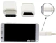 Адаптер Lapara USB 3.1 Type-C - Micro USB OTG White (LA-Type-C-MicroUSB-adaptor white) - изображение 2