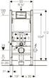 Инсталляция GEBERIT Duofix 458.126.00.1 с панелью слива Delta 50 115.119.21.1 хром + унитаз DEVIT Linea 3040120 Rimless с сиденьем Soft Close дюропласт - изображение 7