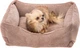 Лежак для собак Harley and Cho Dreamer 110х70 см с бортами Cacao Velvet (3000504) - изображение 5