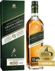 Виски Johnnie Walker Green label 15 лет выдержки 0.7 л 43% (5000267134710_5000267199443) - изображение 1