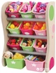 Органайзер з різнобарвними ящиками Step 2 Fun Time Room Organizer Рожевий/Салатовий (733538827497) - зображення 1