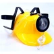 Каска для пива пожарника с фонарем Beer helmet шлем с трубочками для пива Желтый - изображение 2