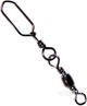 Вертлюг MiniMax Barrel Swivel With Sguare Snap №6+4 с защелкой 27 кг 10 шт. (YM-3705-6) - изображение 1