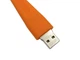 Uniq Силіконовий БРАСЛЕТ фігурний помаранчевий 8GB (08C35157U2) - зображення 5