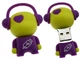Uniq DJ MUSIC FLASH желтый / фиолетовый 8GB (08C14992U2) - изображение 1