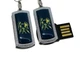 Uniq ZODIAK MINI Близнецы синий (Gemini) 32GB (32C14543U3) - изображение 1