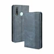 Чехол-книжка Deexe Retro Style для VIVO Y19 - Blue - изображение 7