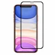 Комплект защитных стекол (на экран и камеру) HAT PRINCE Full Glue Cover для iPhone 11 - Black - изображение 2