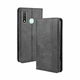 Чехол-книжка Deexe Retro Style для VIVO Y19 - Black - изображение 7