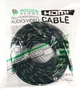 Видео кабель PowerPlant HDMI - HDMI 20 м позолоченные коннекторы 2.0 Double ferrites Highspeed (KD00AS1295) - изображение 4