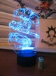 3d-светильник Бейблэйд BeyBlade, 3д-ночник, несколько подсветок (на батарейке) - изображение 4