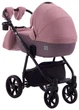 Коляска 2 в 1 Adamex Hybryd Plus BR222 сиреневая кожа (перфорация) - лиловый - изображение 4