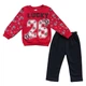 Теплый костюм Benna Kids для девочки 86 см Маломерит Красный с темно-синим 11509 - изображение 1