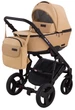 Коляска 2 в 1 Bair Mirello М-07/38 Бежевая с капучино - изображение 2