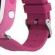 Дитячі смарт-годинник UWatch Q90 Pink з GPS WiFi кольоровий екран 1.22" Sim батарея 400 маг - зображення 5