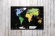 Скретч карта мира My Map Black edition ENG в раме Metal Chocolate - изображение 5
