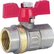 Кран кульовий FADO Classic PN40 25 1'' ВВ, KB13 - зображення 1