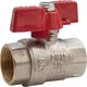 Кран шаровой FADO New PN40 25 1'' ВВ, KB3 - изображение 1