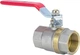 Кран шаровой FADO New PN40 15 1/2'' ВВ с ручкой, KBR1 - изображение 1