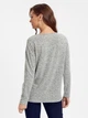 Женская кофта LC Waikiki в блёсточках 5XL Серая (LCW Woman -1636-7) - изображение 3