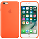Чохол Silicone Саѕе для Iphone 6 Plus / Iphone 6s Plus бампер накладка Spicy Orange Без бренду - зображення 1