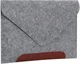 Чохол для ноутбука Gmakin для MacBook Air/Pro 13.3" Grey/Brown (GM10) - зображення 1
