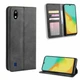 Чехол-книжка Deexe Retro Style для ZTE Blade A7 (2019) - Black - изображение 1