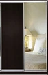Шкаф купе Luxe Studio Стандарт-2 ДСП/Зеркало-12 1000x2200x600 двухдверный (88500) - изображение 1