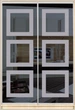 Шкаф купе Luxe Studio Стандарт-1 Тонированное зеркало с Пескоструем-2 1100x2100x450 двухдверный (12742) - изображение 1