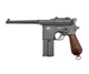 Пневматический пистолет SAS M712 Mauser Blowback KMB18DHN Маузер автоматический огонь блоубэк CO2 100 м/с - изображение 1