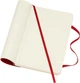 Записная книга Moleskine Classic 9 x 14 см 192 страницы без линовки Красная Мягкая обложка (8055002854610) - изображение 5