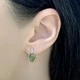 Срібні сережки з аметистом і султанітом 4.713ct (1951156) - зображення 3