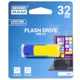 Флешка GOODRAM UCO2 32 GB сине-желтая для компьютера ноутбука хранения фото видео музыки универсальная - изображение 1