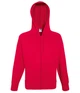 Мужская толстовка на молнии Fruit of the Loom S Красный (D062144040S) - изображение 1