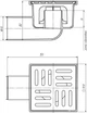 Трап горизонтальный ANI PLAST TA5102 - изображение 2