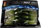 Твистер двуххвостый Siko Mini Max 90 мм 8 шт Прозрачно-зеленый (PA3300808) - изображение 2