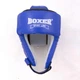 Профессиональный Боксерский шлем кожанный с печатью ФБУ Boxer L (bx-0045) - изображение 1