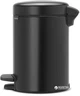 Відро для сміття Brabantia Pedal Bin 3 л Matt Black (113321) - зображення 2
