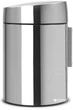 Відро для сміття Brabantia Slide Bin 5 л Matt Steel (477546) - зображення 2