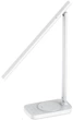 Настільна лампа Baseus LED 3in1 з бездротовою зарядкою з технологією Qi 10W MAX і USB Білий - зображення 1