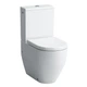 Унітаз компакт Laufen PRO 650x375 овальний, без сидіння, білий (H8259520000001) - зображення 2