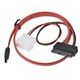 Кабель для передачі даних Molex+SATA to MicroSATA 0.25m Cablexpert (CC-MSATA-001) - зображення 1