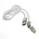 Дата кабель USB 2.0 AM to Lightning + Micro 5P 1.0m cotton PowerPlant (KD00AS1290) - зображення 1