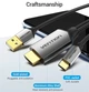 Кабель Vention Type-C - HDMI 2.0 с питанием, 2 m (CGTBH) - изображение 6