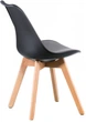 Стул для кухни и гостиной Special4You Sedia Black/Grey (E4893) - изображение 5