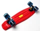 Пенні борд дитячий Penny Bord червоний сяючи колеса SD-1905288341-2 - изображение 3
