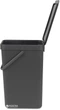 Ведро для мусора Brabantia Sort&Go 16 л Grey (109966) - изображение 3