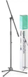 Мікрофонна стійка Stagg MIS-0822BK - зображення 1