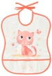 Слюнявчик пластиковый Canpol Babies мягкий Котик (2/919 Котик) - изображение 1